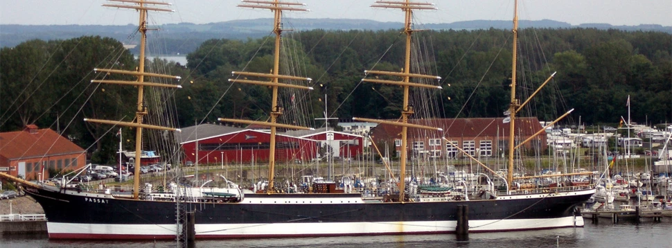 Segelschiff Passat in Travemünde