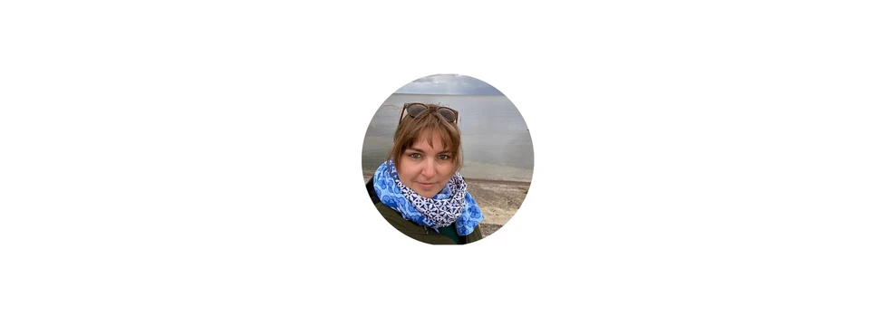Chris-Lea Groth am Meer