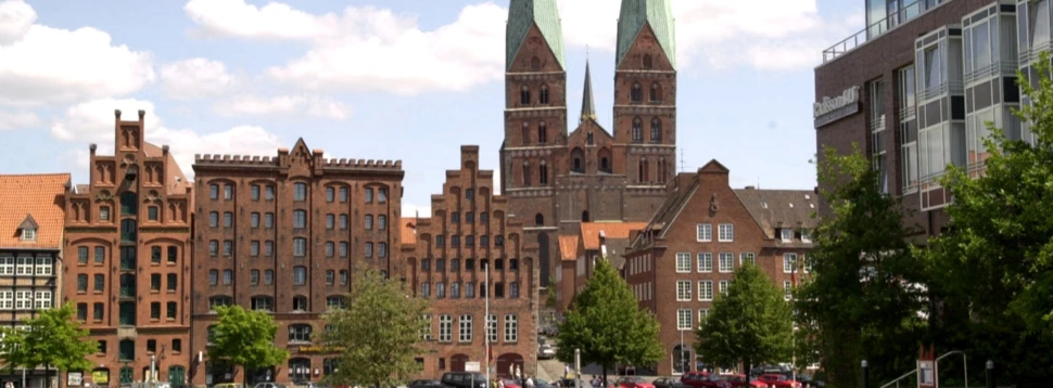 Hansestadt Lübeck vom MuK ausgesehen