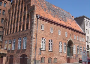 Eines der Backsteingebäude aus Lübeck Eines der Backsteingebäude aus Lübeck