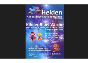 Flyer Kinder Bibel Woche