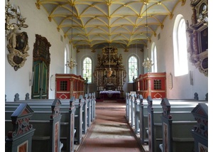 Schlosskirche Ahrensburg Innenansicht
